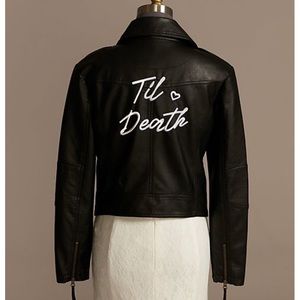 Til Death Vegan Leather Moto Jacket DB